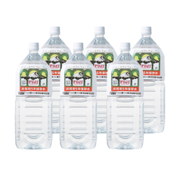 ＜富士ミネラルウォーター＞非常用5年保存水2L（8JJ73）