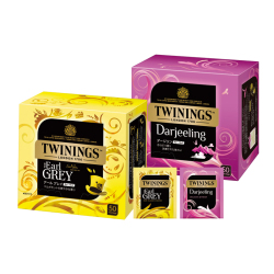 ＜トワイニング＞ダージリン50P・アールグレイ50P ティーバッグ（8JJ82）
