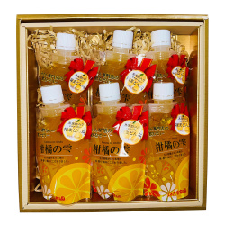 ＜OSUYA GINZA＞柑橘の雫 果実酢入りビネガーゼリー 媛まどんな6個入り（箱入り）