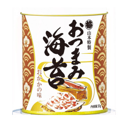 ＜山本海苔＞おつまみ海苔スティックタイプ おかか味
