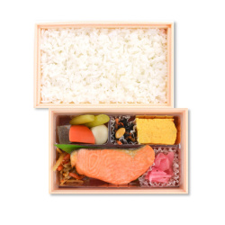 ＜築地魚弁＞銀鮭酒肴焼弁当