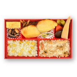 ＜味の浜藤＞西京焼と二色ごはん弁当