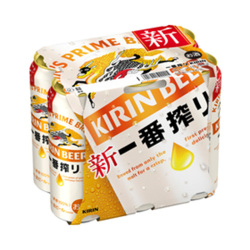 ＜キリン＞一番搾り500ml×6缶パック