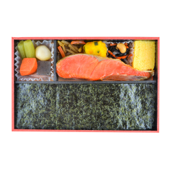  【10月24日（土）受取】＜味の浜藤＞おいしい海苔弁当（紅鮭塩焼）【店頭受取】