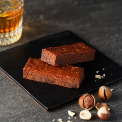 ＜Kuma3＞銀座へしれブラウニー（プレーン&キャラメル）10個入【店頭受取】