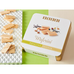 ＜BABBI＞ワッフェリーニ ピスタチオ＆バニラ【店頭受取】