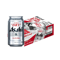 ＜アサヒビール＞スーパードライ 350ml 1ケース（24本）【店頭受取】