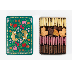 ＜KURAKICHI＞あきた フルーツ クッキー缶（ショコラアソート）【店頭受取】