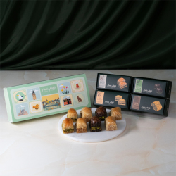 ＜ナーディル・ギュル＞バクラヴァBOX8個入 カラキョイ【店頭受取】