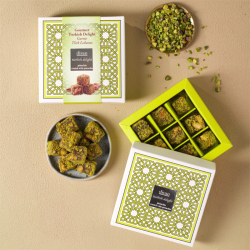 ＜ディヴァン＞ピスタチオコーティングピスタチオターキッシュディライト（ロクム）【店頭受取】