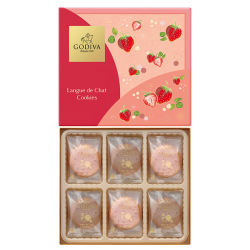 ＜ゴディバ＞あまおう苺ラングドシャクッキー アソートメント 18枚入【店頭受取】
