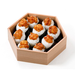  【10月24日（土）受取】＜地雷也＞天むす10個入【店頭受取】