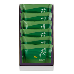 ＜宗家 源 吉兆庵＞福渡せんべい抹茶6枚入