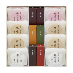 ＜とらや＞羊羹・最中詰合せ3号【店頭受取／敬老の日】