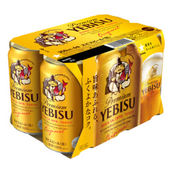 ＜サッポロ＞エビス350ml×6缶パック【店頭受取】
