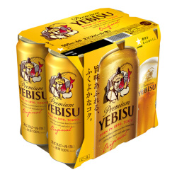 ＜サッポロ＞エビス500ml×6缶パック【店頭受取】